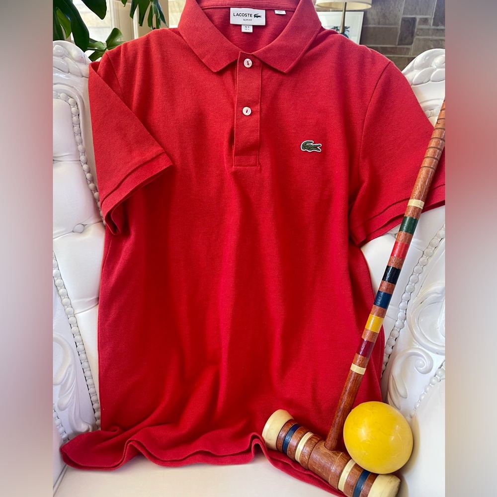 Lacoste Original L.12.12 Slim Fit Petit Piqué Cotton Polo.